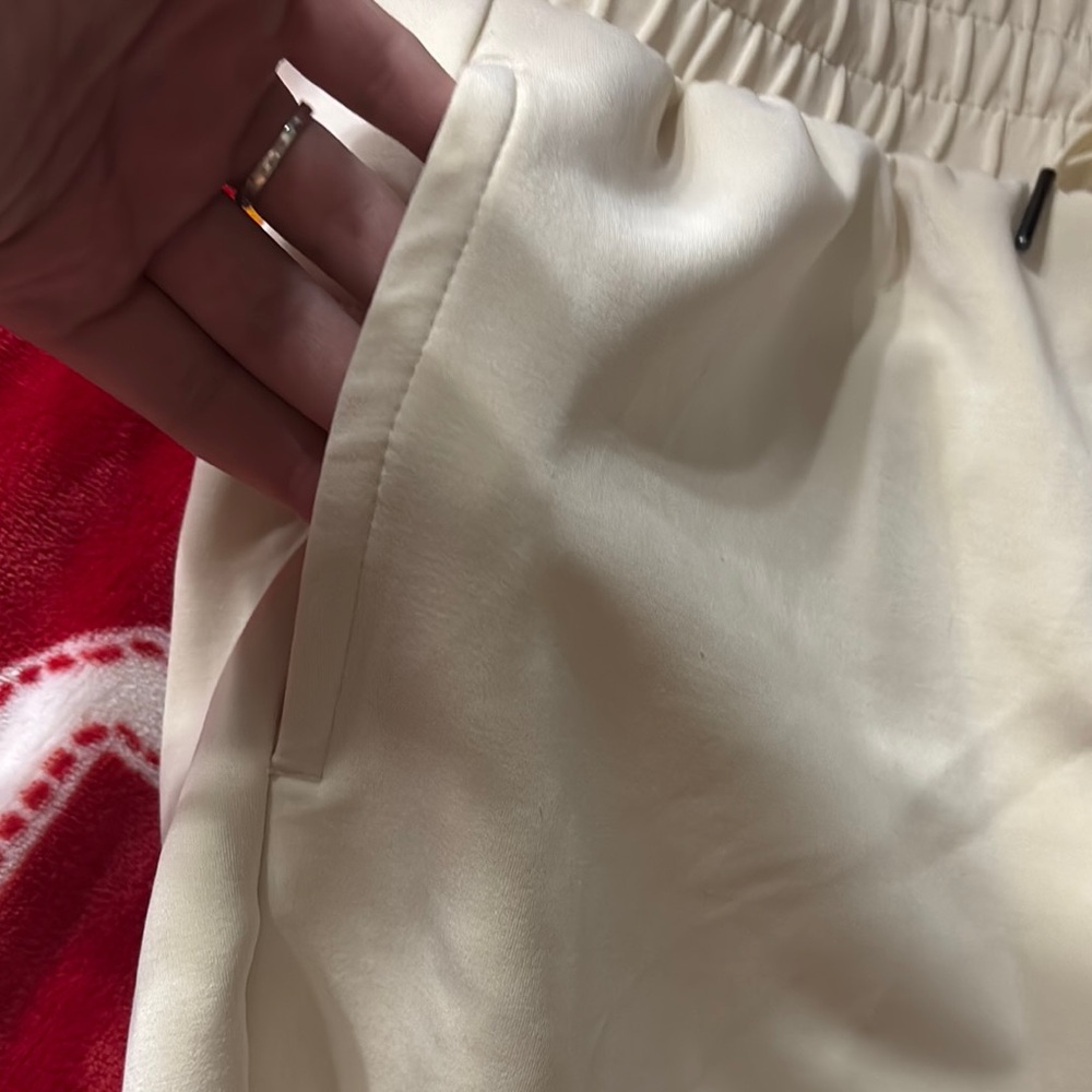 Women's Cream Shorts - Picture 7 of 8